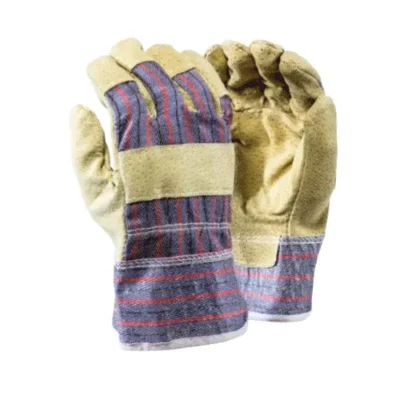 Candy Stripe Pigskin Gloves