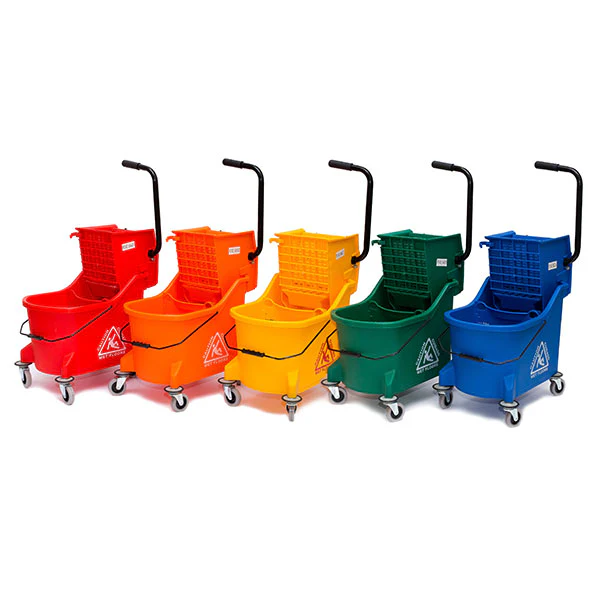 Maxi Trolley 33 Lt and Wringer with Divider