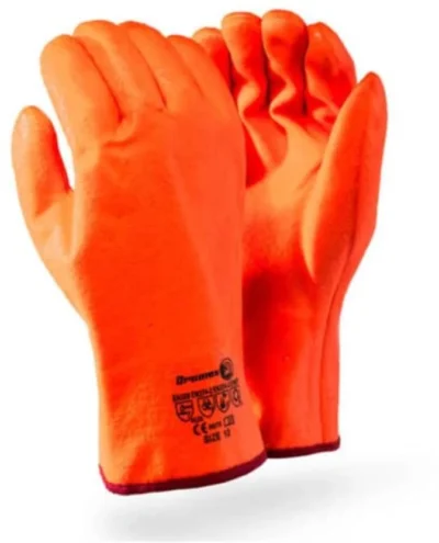 Freezer PVC Orange Gloves 27 cm