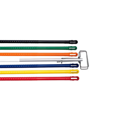 Plastic Over Moulded Aluminium Hygiene Handles 1.3m x 25mm – PLUG